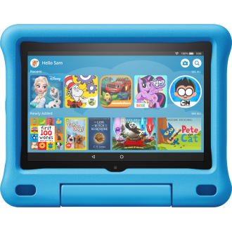 Amazon - Fire 8 enfants - tablette 8 "- 3-7 - 32 Go - Bleu