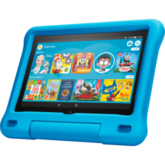 Amazon - Fire 8 enfants - tablette 8 "- 3-7 - 32 Go - Bleu