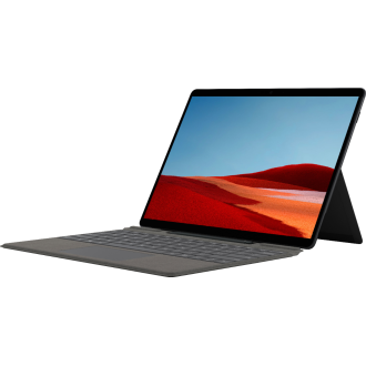 Microsoft - Surface Pro X - 13 "tactile - MS SQ2 - Mémoire 16 Go - 256 Go SSD - Wi-Fi + 4G LTE - Device uniquement (dernier modèle) - noir mat Black