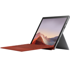 Microsoft - Geek Squad Certified Renoved Surface Pro 7 - 12,3 "Touchscreen - 1 TB - Platinum
