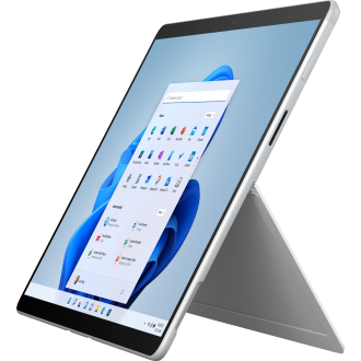 Écran tactile Surface Pro X - 13 ”- Microsoft SQ2 - Mémoire 16 Go - 256 Go SSD - Dispositif uniquement - Platinum