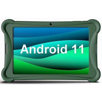 Visual Land Prestige Elite 10qh 10,1 "HD -Tablette 64 GB Speicher 2 GB Speicher mit schützender Stoßstangenfall - Grün