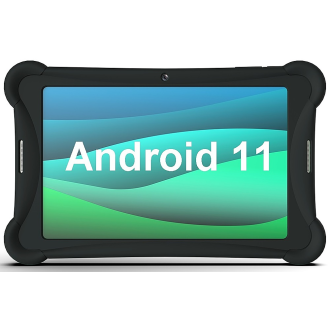 Visual Land Prestige Elite 10QH 10.1 "Tablette HD 128 Go Memorme 2 Go avec cas de pare-chocs protecteur - Black de jet