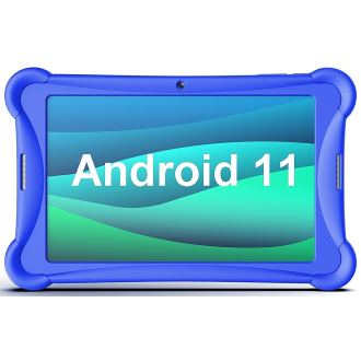 Visual Land Prestige Elite 10qh 10,1 "HD -Tablette 128 GB Speicher 2 GB Speicher mit schützender Stoßstange - Royal Blau