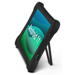 Visual Land Prestige Elite 10qh 10,1 "HD -Tablet 64 GB Speicher 2 GB Speicher mit schützender Stoßstangenkoffer - Jet Black