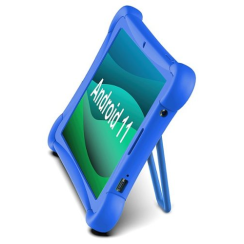 Visual Land Prestige Elite 10qh 10,1 "HD -Tablette 32 GB Speicher 2 GB Speicher mit schützender Stoßstange Fall - Royal Blue