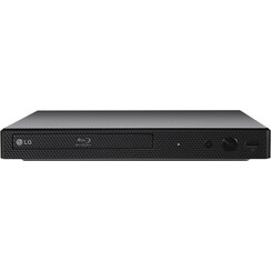 LG - Streaming Audio Player Blu-ray Blu-ray intégré - Noir