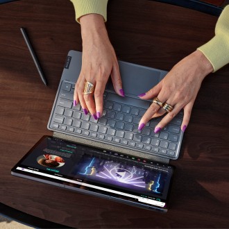 Lenovo - Tab P12 Pro - 12,6 " - Tablet - 8 GB - 256 GB - mit Tastatur - Sturmgrau