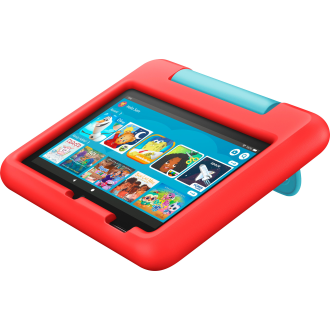 Amazon - Fire 7 Kids Tablet, 7 "Display, Alter 3-7, 16 GB - Rot