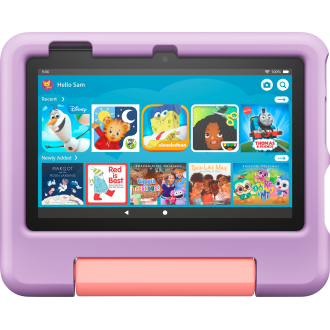 Amazon - Fire 7 Kids Tablet, 7 "Display, Alter 3-7, 32 GB - Lila