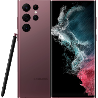 Samsung - Galaxy S22 Ultra 128 Go - Bourgogne (T-Mobile)