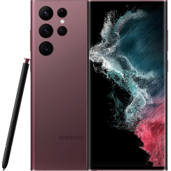 Samsung - Galaxy S22 Ultra 256 Go - Bourgogne (T-Mobile)
