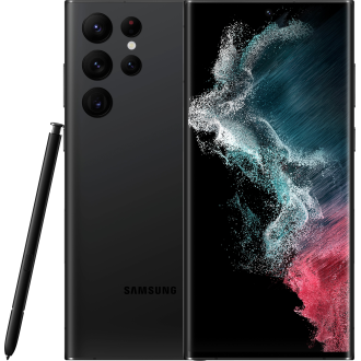 Samsung - Galaxy S22 Ultra 512GB - Phantom Black (T -Mobile)