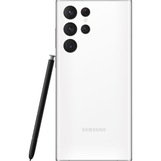 Samsung - Galaxy S22 Ultra 128 GB - Phantom White (T -Mobile)
