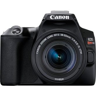Canon - EOS Rebel SL3 DSLR 4K-Videokamera mit EF-S 18-55mm ist das STM-Objektiv