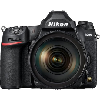 Nikon - D780 DSLR 4K Caméra vidéo avec lentille de 24-120mm - Noir