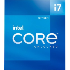 Intel - Core I7-12700K Processeur de bureau 12 (8p + 4e) CORE jusqu'à 5,0 GHz Déverrouillé LGA1700 600 Chipset 125W