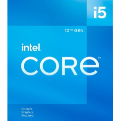 Intel - Core i5-12400F 12e génération - 6 Core - 12 Thread - 2,5 à 4,4 GHz - LGA1700 - Processeur de bureau