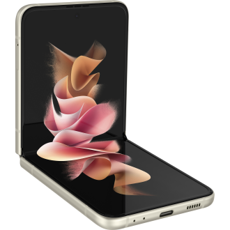 Samsung - Galaxy Z Flip3 5G 128 Go - Crème (Verizon)
