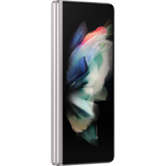 Samsung - Galaxy Z Fold3 5G 256 GB - Phantom Silber (AT & T)