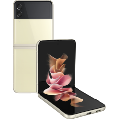 Samsung - Galaxy Z Flip3 5G 128 Go - Crème (T-Mobile)