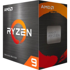 AMD - Ryzen 9 5950X 4e génération 16-Core, 32 thés Processeur de bureau déverrouillé sans frais