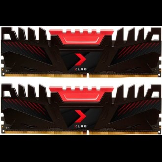 PNY - XLR8 jeu 16 Go (2x8 Go) 3200MHz DDR4 DRAM (PC4-25600) CL16 1,35 V Kit de mémoire Dual Channel (DIMM) - rouge