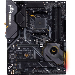 ASUS-TUF Gaming x570-plus (Wi-Fi) (Socket AM4) USB-C Gen2 AMD Motherboard mit LED-Beleuchtung