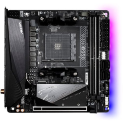 Gigabyte - B550 i aorus pro ax am4 USB3.1 AMD Motherboard - kleiner Formfaktor - Schwarz